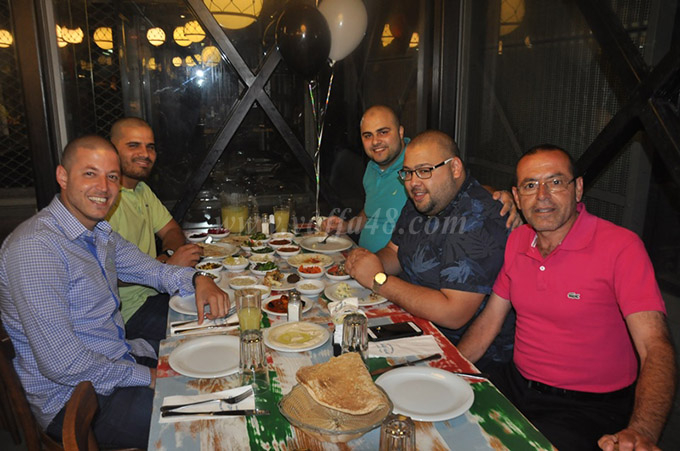  بالصور: عائلة سكحفي بيافا تقيم احتفالاً بمناسبة عودة ابنها احمد لاحضان العائلة 